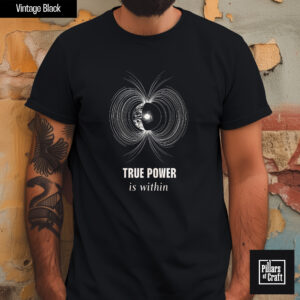 Earth's inner core shirt, Earth's magnetic field shirt, Philosophy shirt, Inspirational shirt