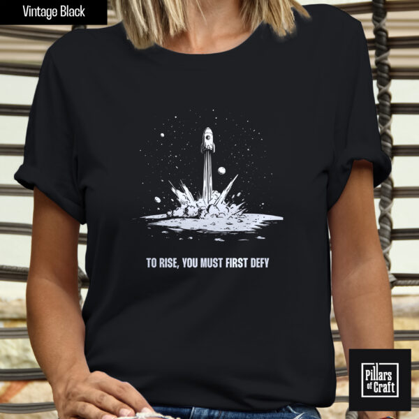 Rocket launching shirt, Start up launch motivation shirt, Inspirational shirt, Philosophy shirt