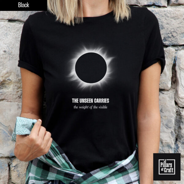 Solar eclipse shirt, Suns corona shirt, Thought provoking shirt, Inspirational shirt, Philosophy shirt